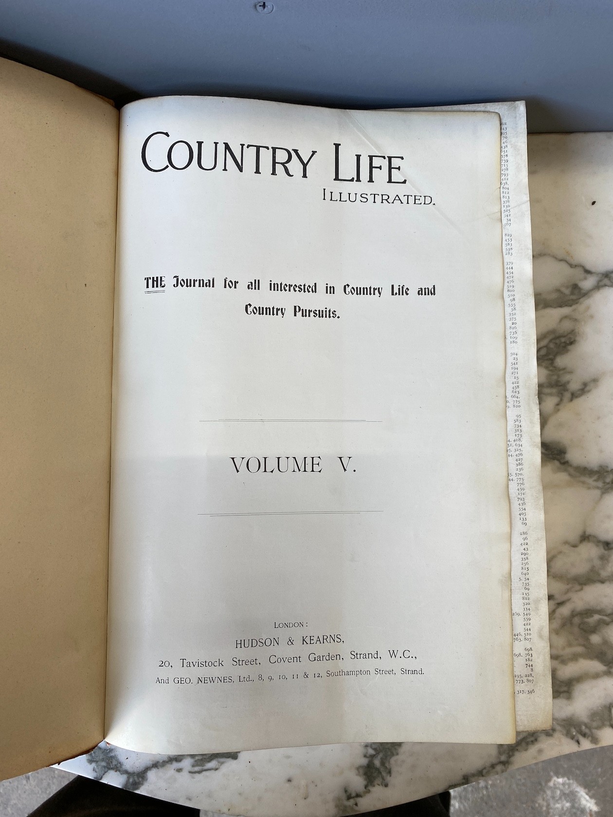 Country Life, vol.1-166 but lacking vol.34, 1897-1979 and various other later issues.